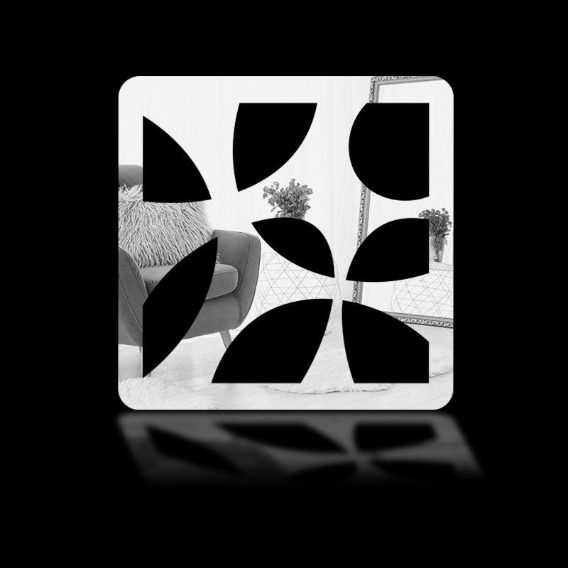 Geometrical Square Coasters, Acrylic Mirror Coaster (2+ MM) - FHMax.com