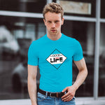 Good Life, Men's Half Sleeve Tshirt - FHMax.com