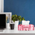 Gorgeous, One Acrylic Mirror tissue box with 100 X 2 Ply tissues (2+ MM) - FHMax.com