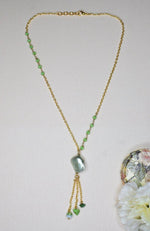 Green Beads Chain Pendant - FHMax.com