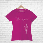 Grow in Grace, Women Half Sleeve Tshirt - FHMax.com