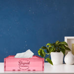 Happiness, One Acrylic Mirror tissue box with 100 X 2 Ply tissues (2+ MM) - FHMax.com