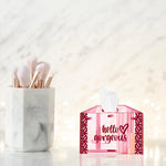 Hello Gorgeous, One Acrylic Mirror tissue box with 100 X 2 Ply tissues (2+ MM) - FHMax.com