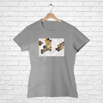 Hexagon Design, Women Half Sleeve Tshirt - FHMax.com