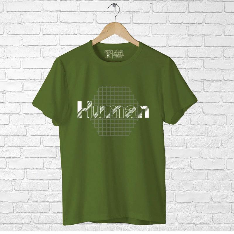 Human, Men's Half Sleeve Tshirt - FHMax.com