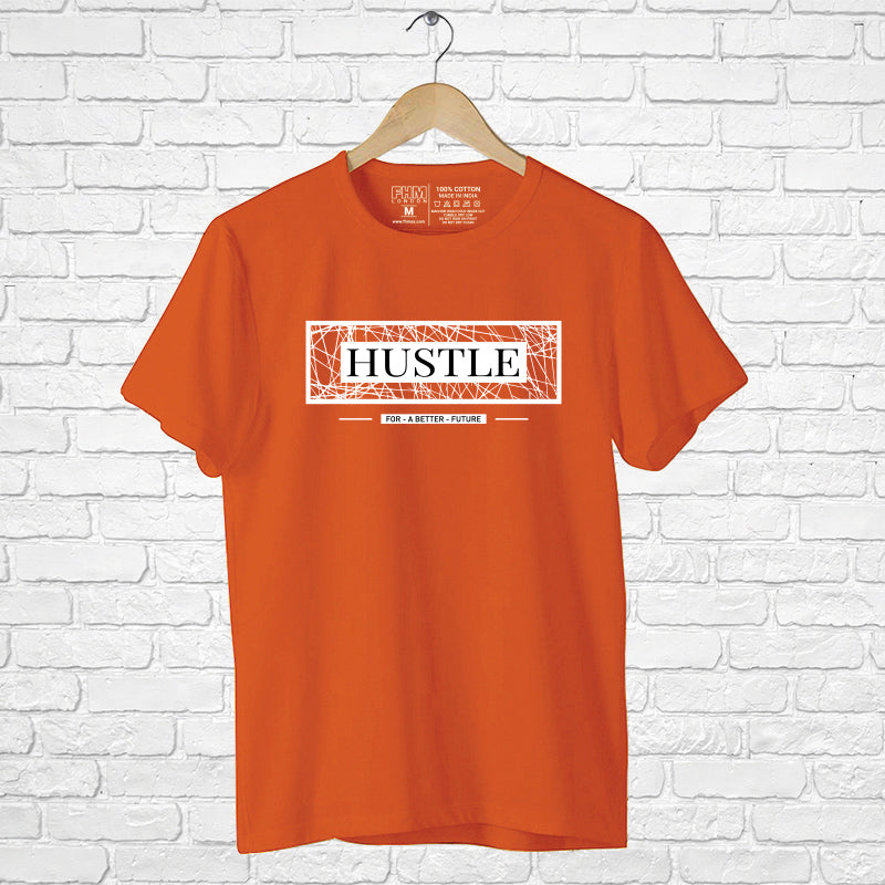 HUSTLE, Men's Half Sleeve Tshirt - FHMax.com