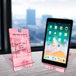 I'M Not Lazy, Reflective Acrylic Tablet stand - FHMax.com