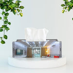 Imagination, One Acrylic Mirror tissue box with 100 X 2 Ply tissues (2+ MM) - FHMax.com