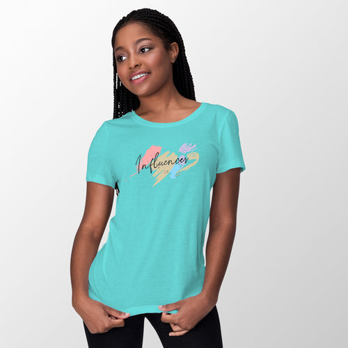 Influencer, Women Half Sleeve T-shirt - FHMax.com