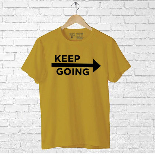 Keep Going, Men's Half Sleeve Tshirt - FHMax.com