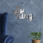 King, Acrylic Mirror wall art - FHMax.com