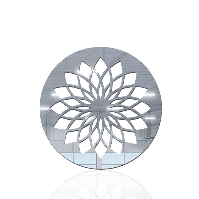 Laser Cutting Calendula Design, Acrylic Mirror Coaster  (2+ MM) - FHMax.com