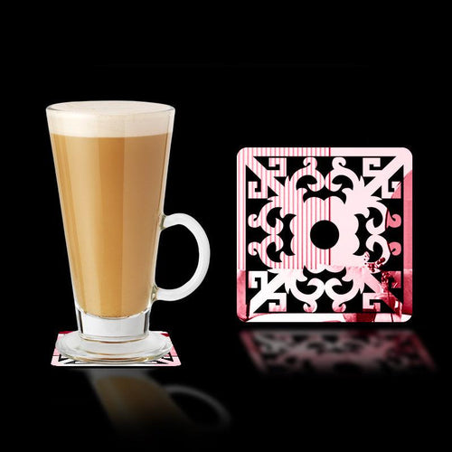 Laser Cutting design, Acrylic Mirror Coaster (2+ MM) - FHMax.com