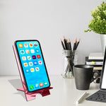 Laser Cutting Lotus, Reflective Acrylic Mobile Phone stand - FHMax.com