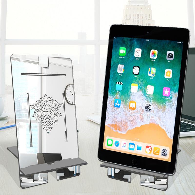 Laser Cutting, Reflective Acrylic Tablet stand - FHMax.com