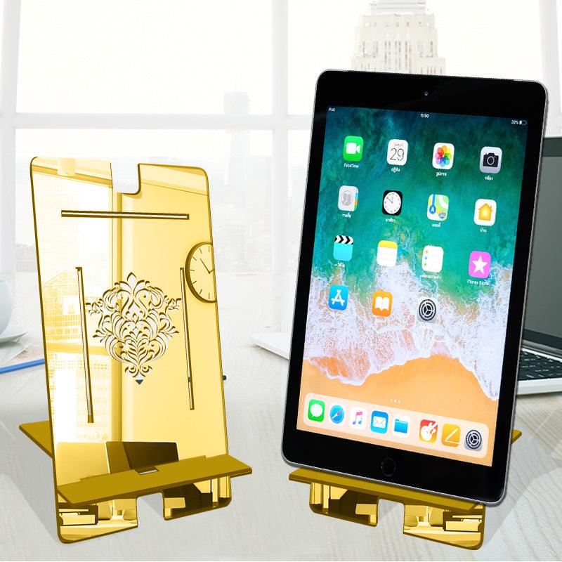 Laser Cutting, Reflective Acrylic Tablet stand - FHMax.com