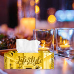 Lifestyle, One Acrylic Mirror tissue box with 100 X 2 Ply tissues (2+ MM) - FHMax.com
