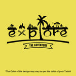 Explore, Men's Half Sleeve Tshirt - FHMax.com