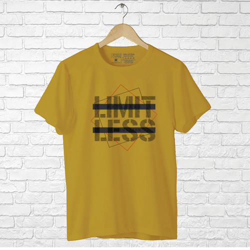 Limit Less, Men's Half Sleeve Tshirt - FHMax.com