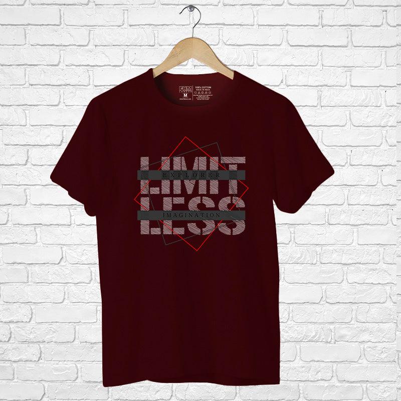 Limit Less, Men's Half Sleeve Tshirt - FHMax.com