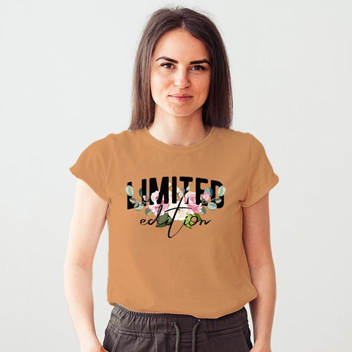 Limited Edition, Women Half Sleeve Tshirt - FHMax.com