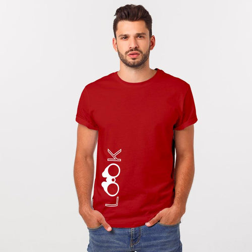 Look, Men's Half Sleeve Tshirt - FHMax.com