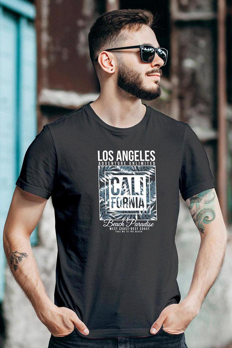 Los Angeles Adventure Unlimited, Men's Half Sleeve Tshirt - FHMax.com