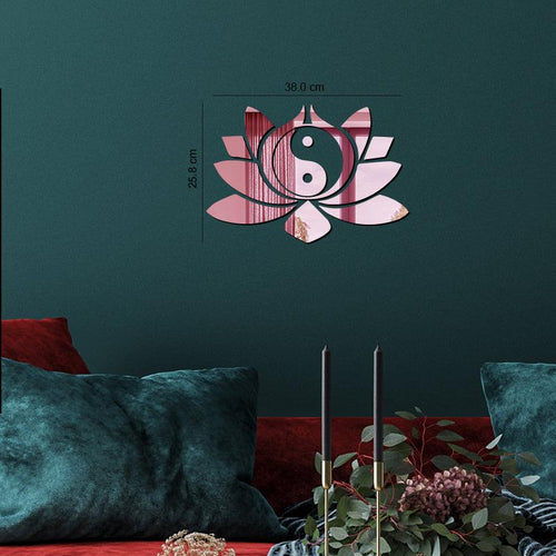 Lotus,  Acrylic Mirror wall art - FHMax.com