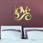 Love, Acrylic Mirror wall art - FHMax.com