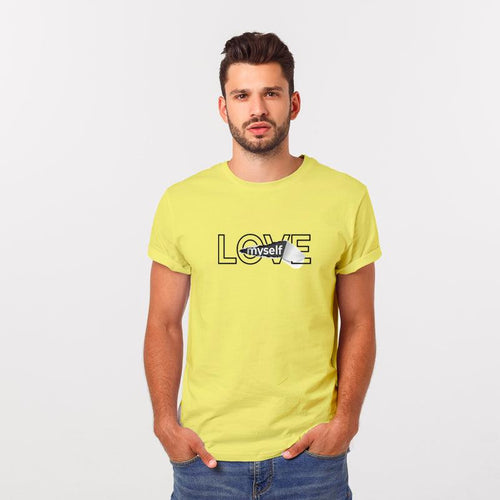 Love Myself, Men's Half Sleeve Tshirt - FHMax.com