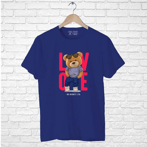 Love Teddy, Men's Half Sleeve Tshirt - FHMax.com