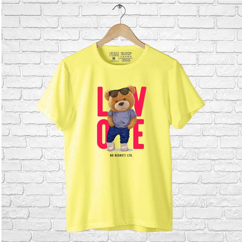 Love Teddy, Men's Half Sleeve Tshirt - FHMax.com