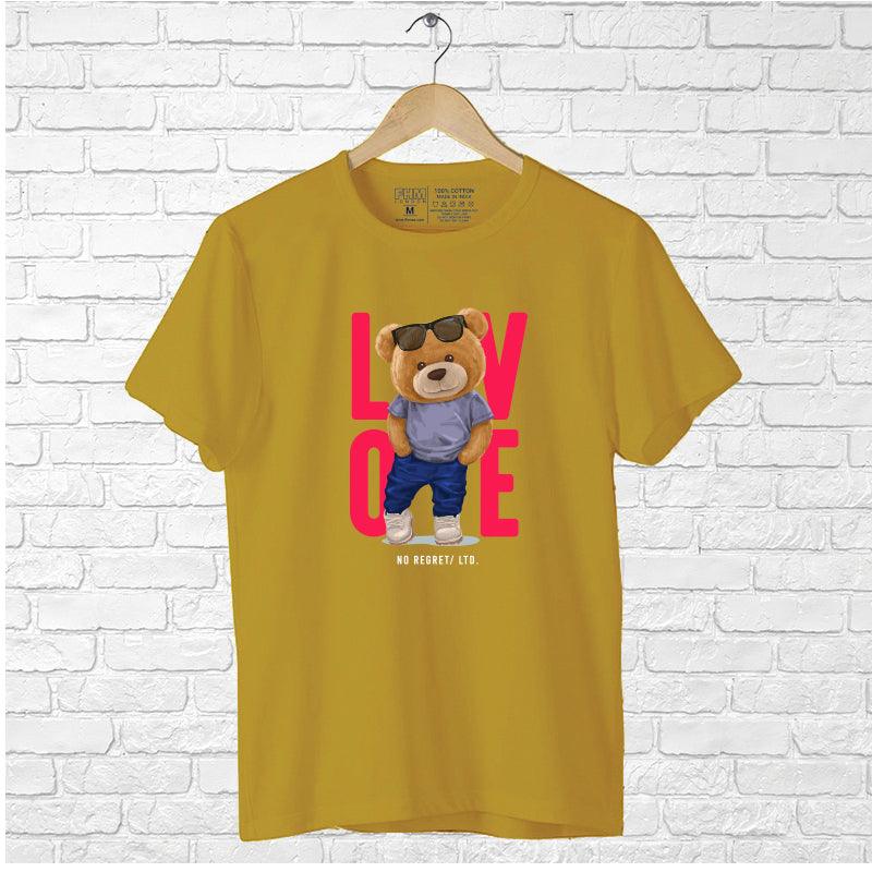 Love Teddy, Men's Half Sleeve Tshirt - FHMax.com