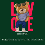 Love Teddy, Men's Half Sleeve Tshirt - FHMax.com