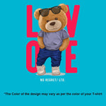 Love Teddy, Men's Half Sleeve Tshirt - FHMax.com