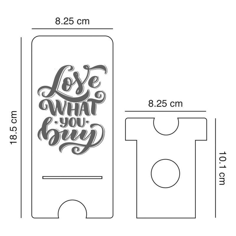 Love what you buy, Reflective Acrylic Mobile Phone stand - FHMax.com