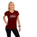 Love Yourself,  Women Half Sleeve Tshirt - FHMax.com