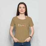Love, Women Half Sleeve Tshirt - FHMax.com