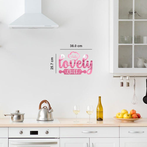 Lovely Chef, Acrylic Mirror wall art - FHMax.com