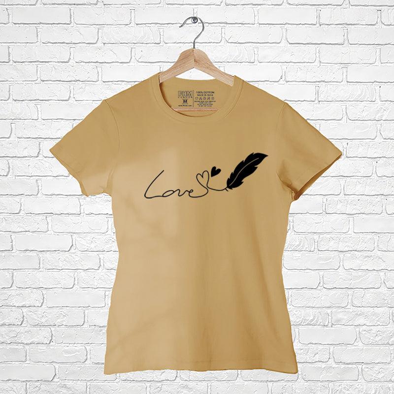 Lovely Leaf, Women Half Sleeve Tshirt - FHMax.com