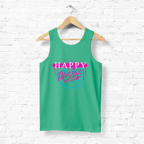 Happy Inside, Men's vest - FHMax.com