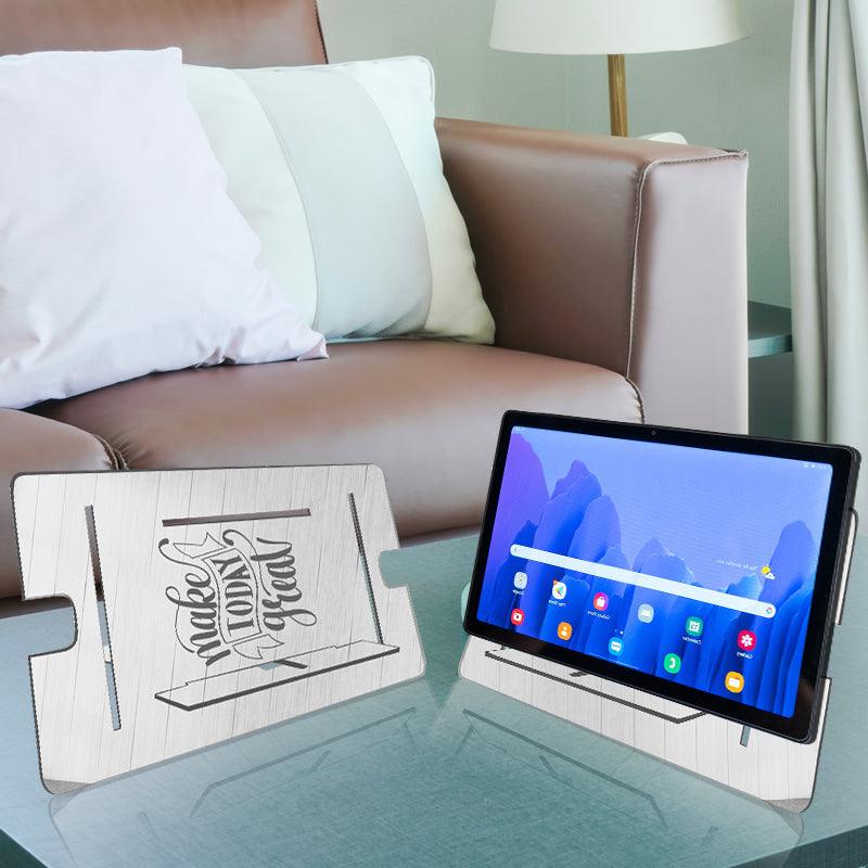 Make Today Great, Reflective Acrylic Tablet stand - FHMax.com