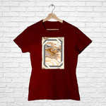 Marble Printing, Women Half Sleeve Tshirt - FHMax.com