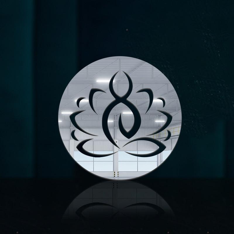 Meditative, Acrylic Mirror Coaster  (2+ MM) - FHMax.com