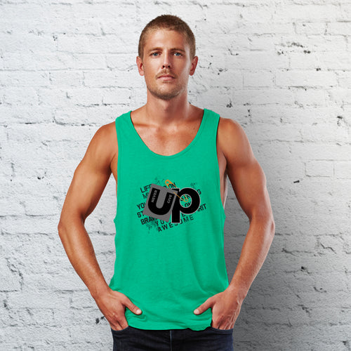 Never Give Up, Men's Vest - FHMax.com