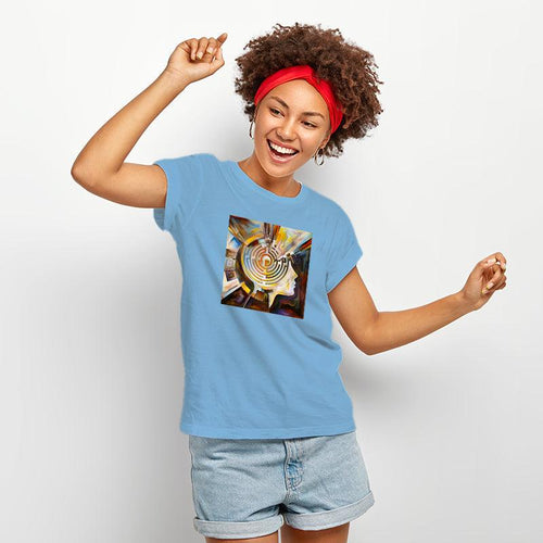 Modern Art, Women Half Sleeve Tshirt - FHMax.com