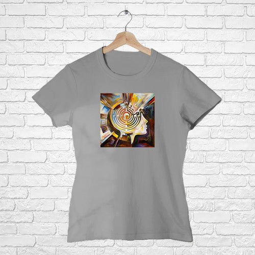 Modern Art, Women Half Sleeve Tshirt - FHMax.com