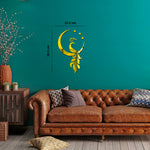 Moon with peacock, Acrylic Mirror wall art - FHMax.com
