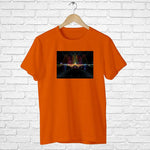 Multicolor Light waves, Men's Half Sleeve Tshirt - FHMax.com