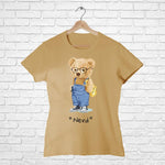 Nerd Teddy, Women Half Sleeve Tshirt - FHMax.com